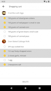 اسکرین شات برنامه Rice Recipes 5