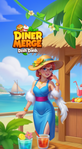 اسکرین شات 1 بازی Diner Merge: Dish Dash