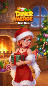 اسکرین شات 1 بازی Diner Merge: Dish Dash