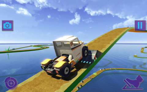 اسکرین شات برنامه Extreme SUV Racing Stunts 2