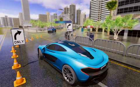 اسکرین شات برنامه Driving School 2019 - Car Driving Simulator 2