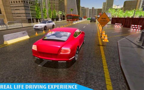 اسکرین شات برنامه Driving School 2019 - Car Driving Simulator 4