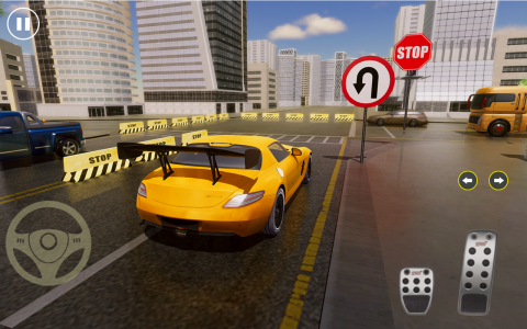 اسکرین شات بازی City Car Driver Academy Sim 3D 7