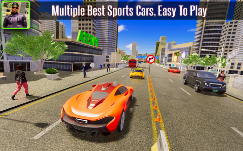 اسکرین شات بازی City Car Driver Academy Sim 3D 5