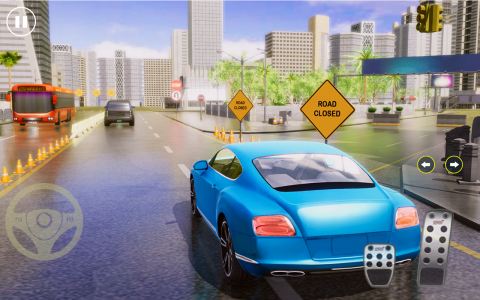 اسکرین شات بازی City Car Driver Academy Sim 3D 4