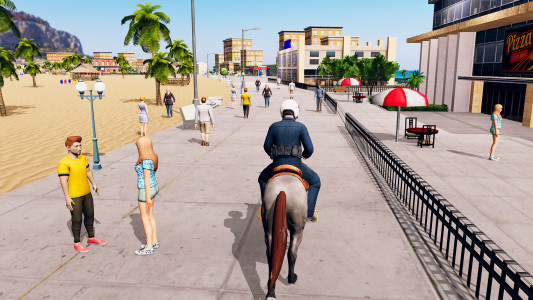 اسکرین شات بازی Horse Chase: Police Game Thief 4