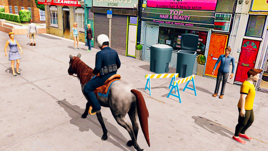 اسکرین شات بازی Horse Chase: Police Game Thief 1