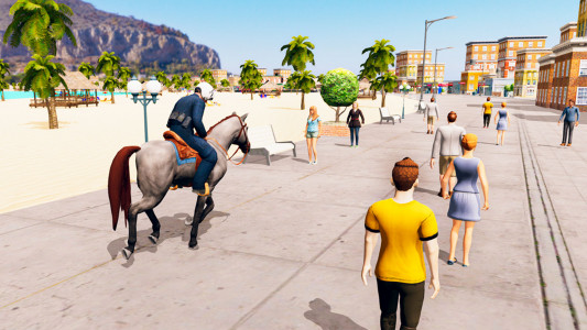 اسکرین شات بازی Horse Chase: Police Game Thief 2
