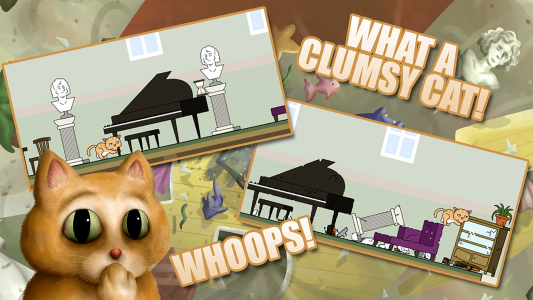 اسکرین شات 5 بازی Clumsy Cat