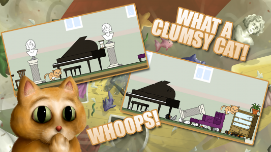 اسکرین شات بازی Clumsy Cat 5