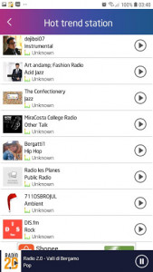 اسکرین شات برنامه Radio Online - TuneIn & Music, Podcasts 3