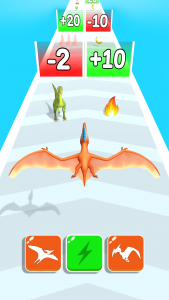 اسکرین شات بازی Dinosaur Run: Dino Evolution 1