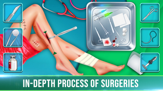 اسکرین شات برنامه Doctor Simulator Surgery Games 5