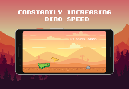 اسکرین شات بازی Dino - desert runner 3