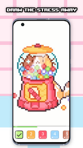 اسکرین شات 2 بازی Pixel Paint - Coloring Book