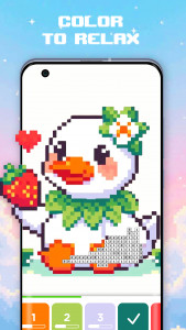 اسکرین شات 1 بازی Pixel Paint - Coloring Book