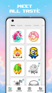 اسکرین شات 2 بازی Pixel Paint - Coloring Book