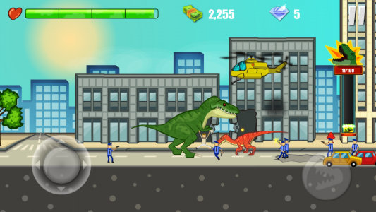 اسکرین شات بازی Jurassic Dinosaur City Rampage 7