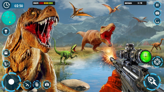 اسکرین شات بازی Dinosaur game: Dinosaur Hunter 6