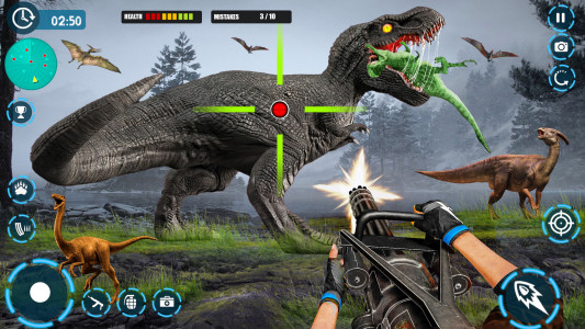 اسکرین شات بازی Dinosaur game: Dinosaur Hunter 7