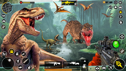 اسکرین شات بازی Dinosaur game: Dinosaur Hunter 4
