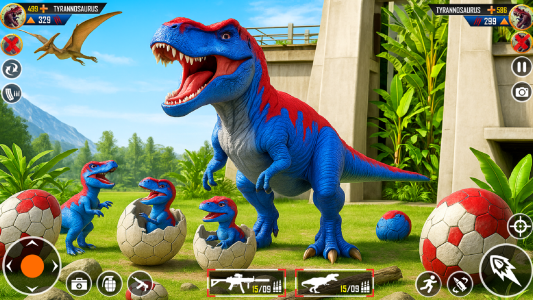 اسکرین شات 2 بازی Dinosaur Family Fun Simulator