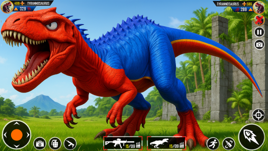 اسکرین شات 4 بازی Dinosaur Family Fun Simulator