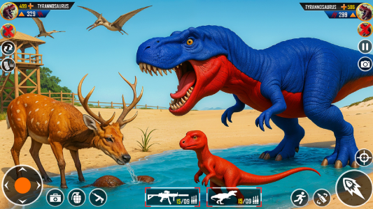 اسکرین شات 3 بازی Dinosaur Family Fun Simulator