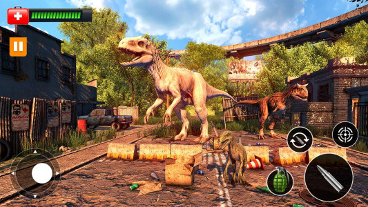 اسکرین شات برنامه Dinosaur Hunter - Dinosaur Games 2019 4