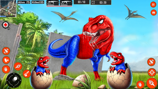 اسکرین شات بازی Dinosaur Life family Simulator 2