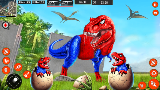 اسکرین شات 2 بازی Dinosaur Life family Simulator