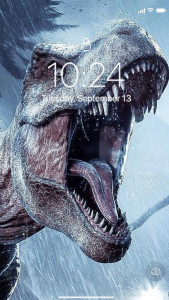 اسکرین شات 5 برنامه Dinosaur Wallpaper