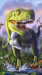 اسکرین شات 7 برنامه Dinosaur Wallpaper