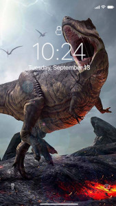 اسکرین شات 8 برنامه Dinosaur Wallpaper