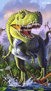 اسکرین شات 7 برنامه Dinosaur Wallpaper
