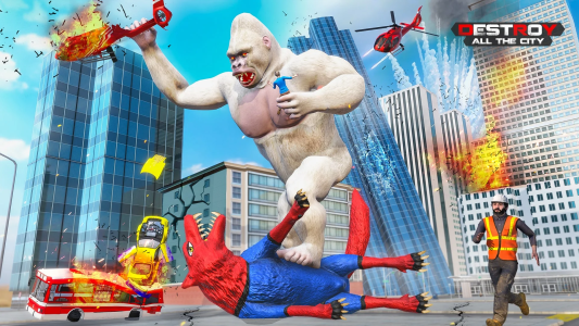 اسکرین شات 7 بازی Giant Gorilla Bigfoot Monster