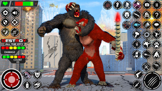 اسکرین شات بازی Giant Gorilla Bigfoot Monster 1