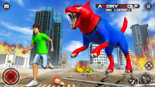 اسکرین شات بازی Angry Gorilla: City Rampage 4