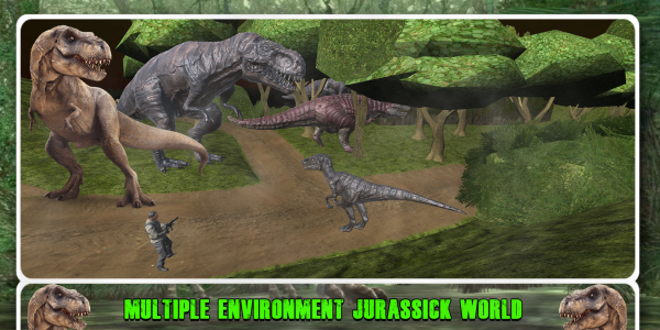 اسکرین شات بازی Dinosaur wild jungle shooter: Jurassic dino hunter 8