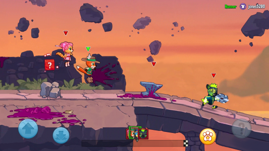 اسکرین شات 8 بازی Fun Run 4 - Multiplayer Games