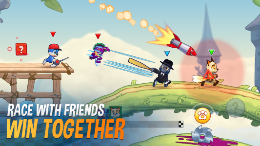 اسکرین شات 4 بازی Fun Run 4 - Multiplayer Games