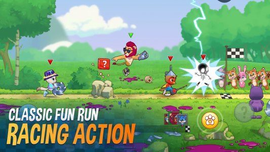 اسکرین شات 1 بازی Fun Run 4 - Multiplayer Games
