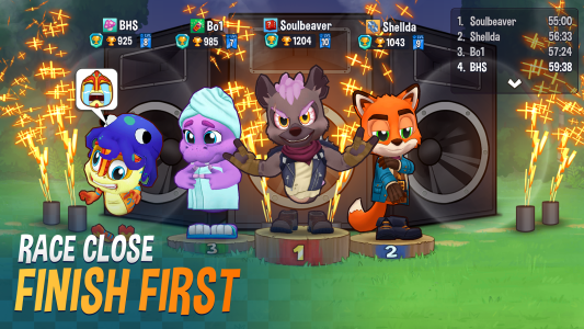 اسکرین شات 5 بازی Fun Run 4 - Multiplayer Games