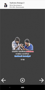 اسکرین شات برنامه Tamil Stickers for WhatsApp (WAStickerApp) 5
