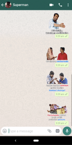 اسکرین شات برنامه Tamil Stickers for WhatsApp (WAStickerApp) 3