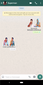 اسکرین شات برنامه Tamil Stickers for WhatsApp (WAStickerApp) 4