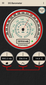 اسکرین شات 4 برنامه DS Barometer & Altimeter