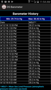 اسکرین شات 8 برنامه DS Barometer & Altimeter