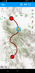 اسکرین شات برنامه Trailblazer GPS: Offline Maps 3