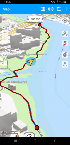 اسکرین شات برنامه Trailblazer GPS: Offline Maps 2